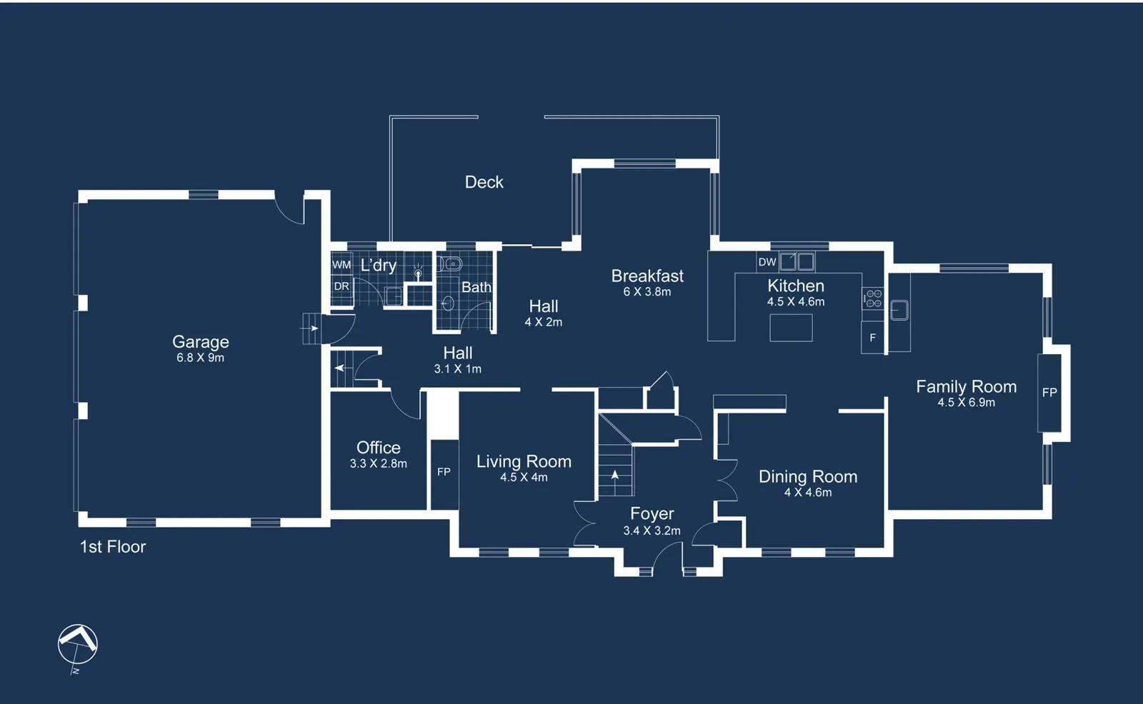 2D Floor Plans real estate photo 7